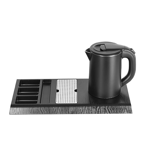 ถาดจัดชุดกาแฟ แบบหลุม ติดหัว Heater-2