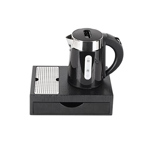 ถาดจัดชุดกาแฟ แบบถาดลิ้นชัก 2 ชั้น ติดหัว Heater-2