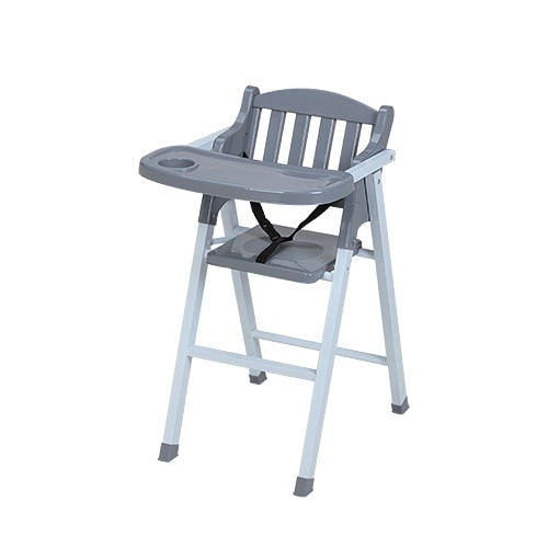 เก้าอี้ทานข้าวเด็ก พลาสติก พับเก็บได้