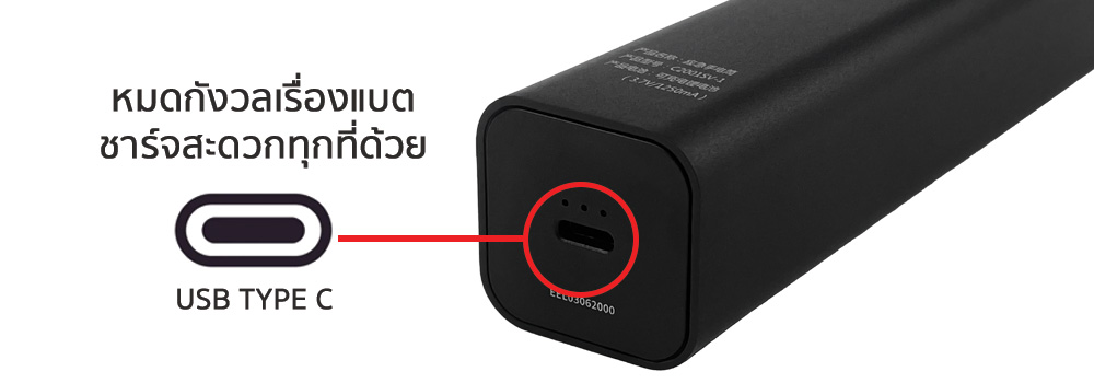 ไฟฉาย LED ติดผนัง ชาร์จไฟได้