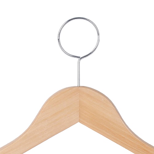 ไม้แขวนเสื้อมาตราฐาน หัวห่วงกลม-3