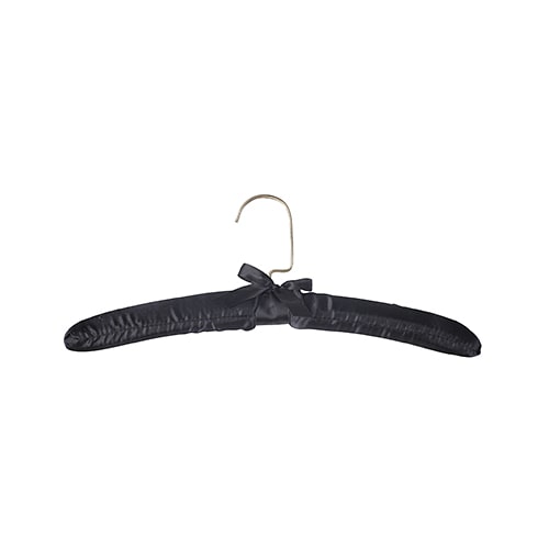 ไม้แขวนผ้า Satin Fabric ตะขอแบนชุบโครม-2