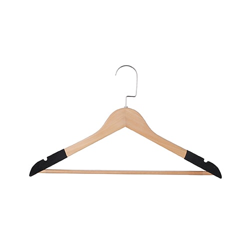 ไม้แขวนเสื้อเชิ๊ต ตะขอแบนชุบโครม-2