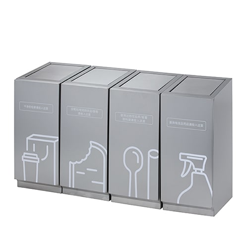 ถังขยะเหลี่ยม แยกขายได้