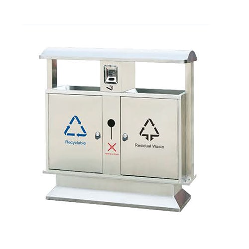 ถังขยะแยกประเภท 2 ช่อง