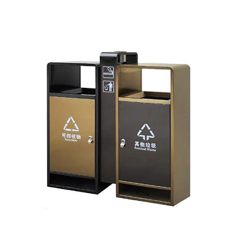 ถังขยะแยกประเภท 2 ช่อง