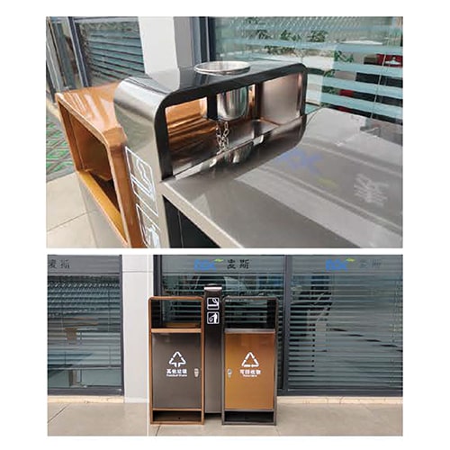 ถังขยะแยกประเภท 2 ช่อง-2