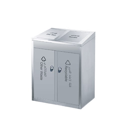 ถังขยะแยกประเภท 2 ช่อง