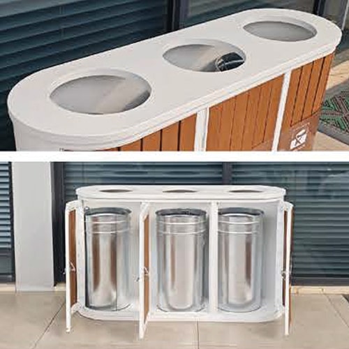 ถังขยะแยกประเภท 3 ช่อง-2