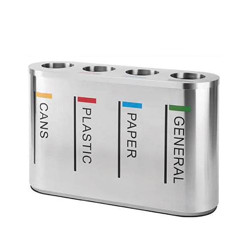 ถังขยะแยกประเภท 4 ช่อง