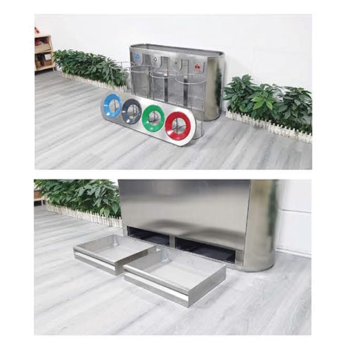 ถังขยะแยกประเภท 4 ช่อง-2