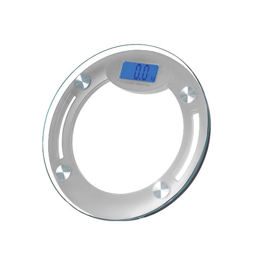 เครื่องชั่งน้ำหนักดิจิตอล ทรงกลม กระจกนิรภัย-2