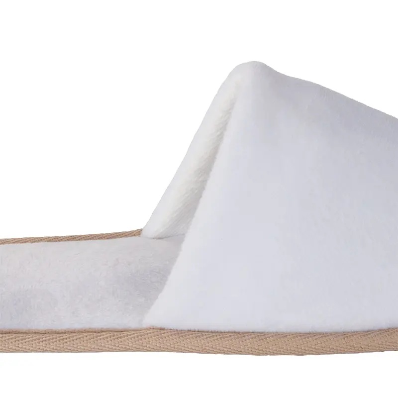 สลิปเปอร์แบบรักษ์โลก ผ้า RPET Velour พื้นฟาง-3