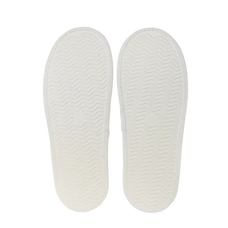 สลิปเปอร์แบบรักษ์โลก ผ้า RPET Flannel พื้นชานอ้อย-2